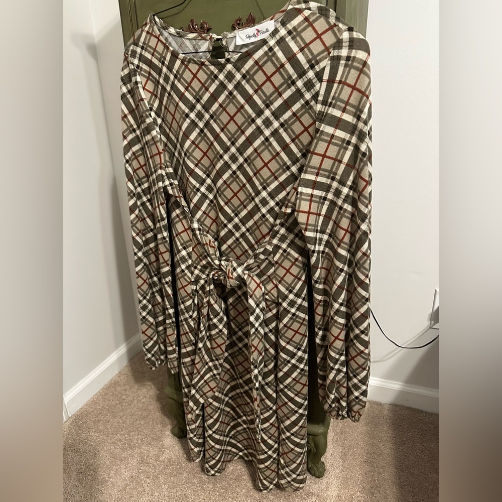 Plaid dress